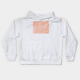 Vamos Por Un Cafecito - Orange Talavera Kids Hoodie